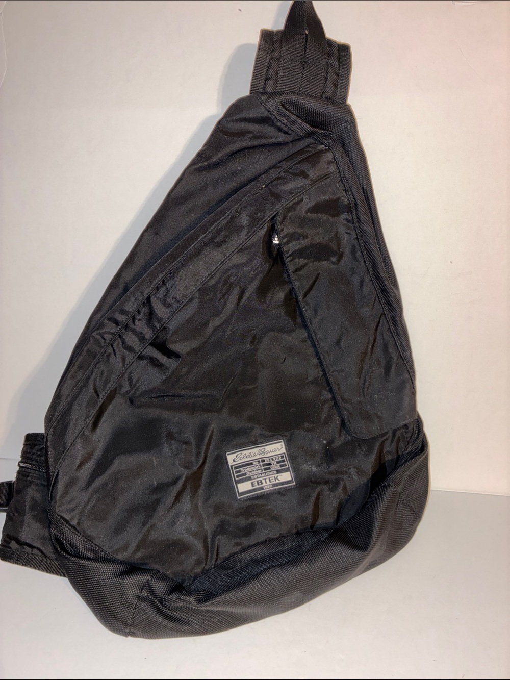 Eddie Bauer Black Sling Crossbody Pack